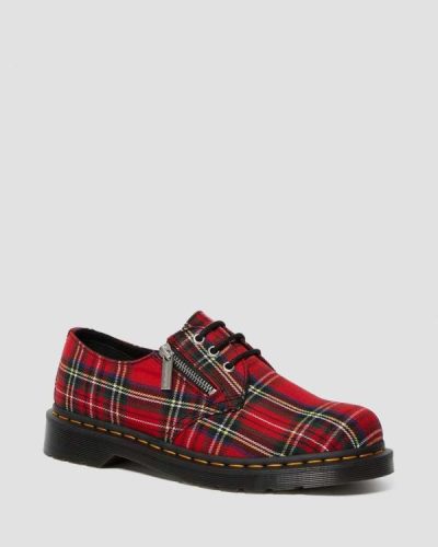 Tenis Dr Martens 1461 Zip Tartan Para Mujer DR2219E
